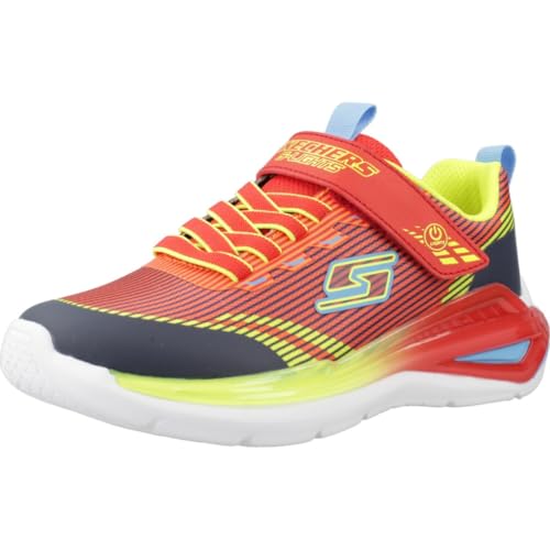 Skechers Tri-namics 2.0 Sneaker für Jungen, Rot/mehrfarbig, 4 Big Kid von Skechers