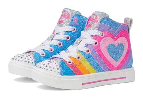 Skechers Girls Twinkle Sparks Sneaker, Multi, 12 Little Kid von Skechers