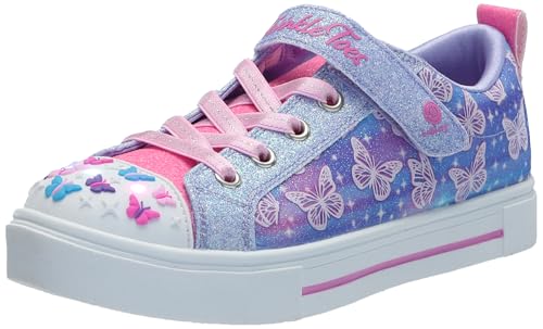 Skechers Twinkle Sparks Ombre Flutter Sneaker, Lavender, 21 EU von Skechers
