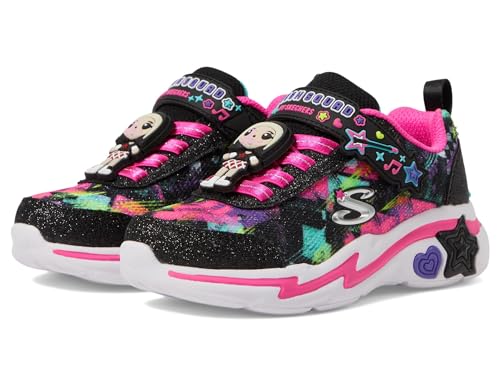 Skechers Snuggle Sneaks Skech Squad Sneaker, Schwarz/Multi, 36 EU von Skechers