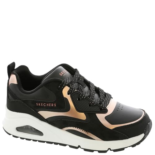 Skechers UNO Gen1 Color Surge Sneaker, Schwarz Rotgold, 39 EU von Skechers