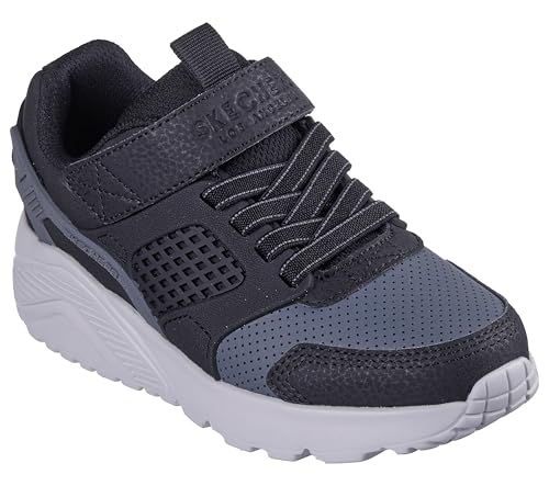 Skechers UNO Lite Gridstill Sneaker, Black, 28 EU von Skechers