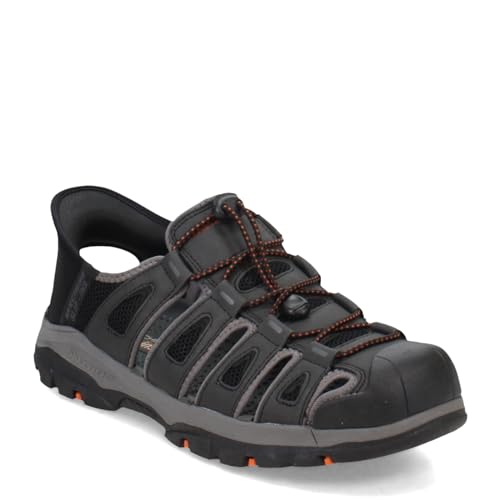 Skechers USA Men's Herren Tresmen-Norvick 205187 Enclosed Slip-Ins Fisherman Sandal, Schwarz, 42.5 EU X-Weit Skechers USA Men's Herren Tresmen-Norvick 205187 Enclosed Slip-Ins Fisherman Sandal, Schwarz, 42.5 EU X-Weit von Skechers