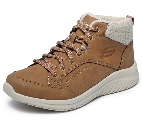 Skechers Ultra Flex 2.0 Casual Mix Damen Stiefelette Braun EU 39 von Skechers