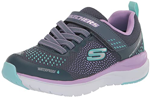 Skechers Mädchen Ultra Groove Hydro Mist Sneaker, Gray Textile Multi Trim, 33 EU von Skechers