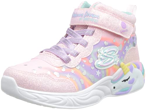 Skechers Unicorn Magical Dreame Sneakers,Sports Shoes, Purple Mesh Synthetic Multi Trim, 36 EU von Skechers