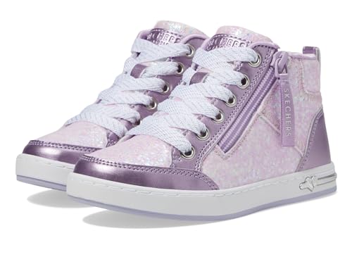 Skechers Unisex-Child Shoutouts 2.0-Glitter Queen Sneaker, Lavendel, 11.5 Little Kid von Skechers