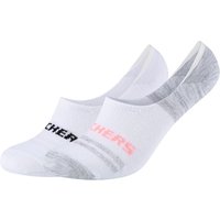 Skechers Unisex Footies MESH VENTILATION 2er Pack von Skechers