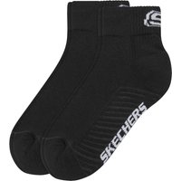 Skechers Unisex Quarter Socken Cushioned 2er Pack von Skechers