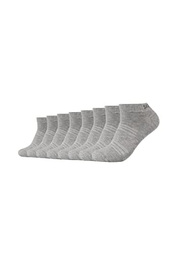 Skechers Unisex Sneakersocken Mesh Ventilation 8er Pack 43/46 light grey melange von Skechers