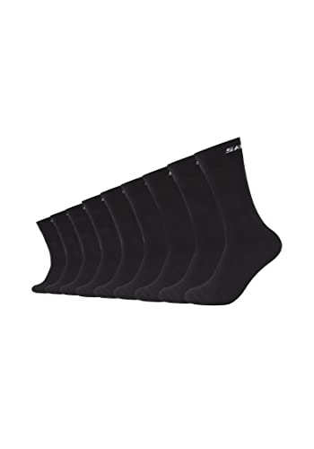 Skechers Unisex Socken Mesh Ventilation 9er Pack 39/42 black von Skechers