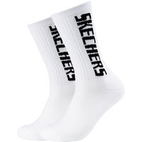 Skechers Unisex Tennissocken CUSHIONED 2er Pack Skechers Unisex Tennissocken CUSHIONED 2er Pack von Skechers