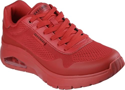 Skechers Uno Flex-Spring on Air Herren-Sneaker, Rot/Ausflug, einfarbig (Getaway Solids), 44 EU von Skechers