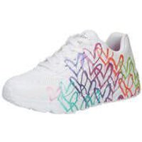 Skechers Uno Lite Metallic Joy Mädchen weiß|weiß|weiß|weiß|weiß von Skechers