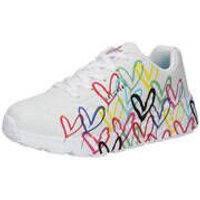 Skechers Uno Lite Spread the Love Mädchen weiß|weiß|weiß|weiß|weiß von Skechers