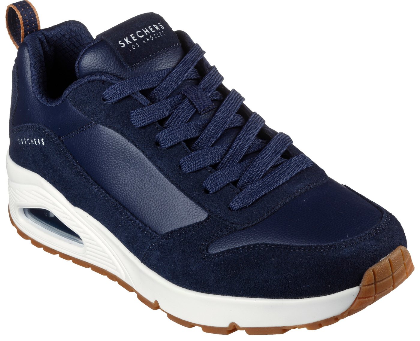Skechers Uno Stacre Sneaker mit Luftkammernsohle, Freizeitschuh, Halbschuh, Schnürschuh von Skechers
