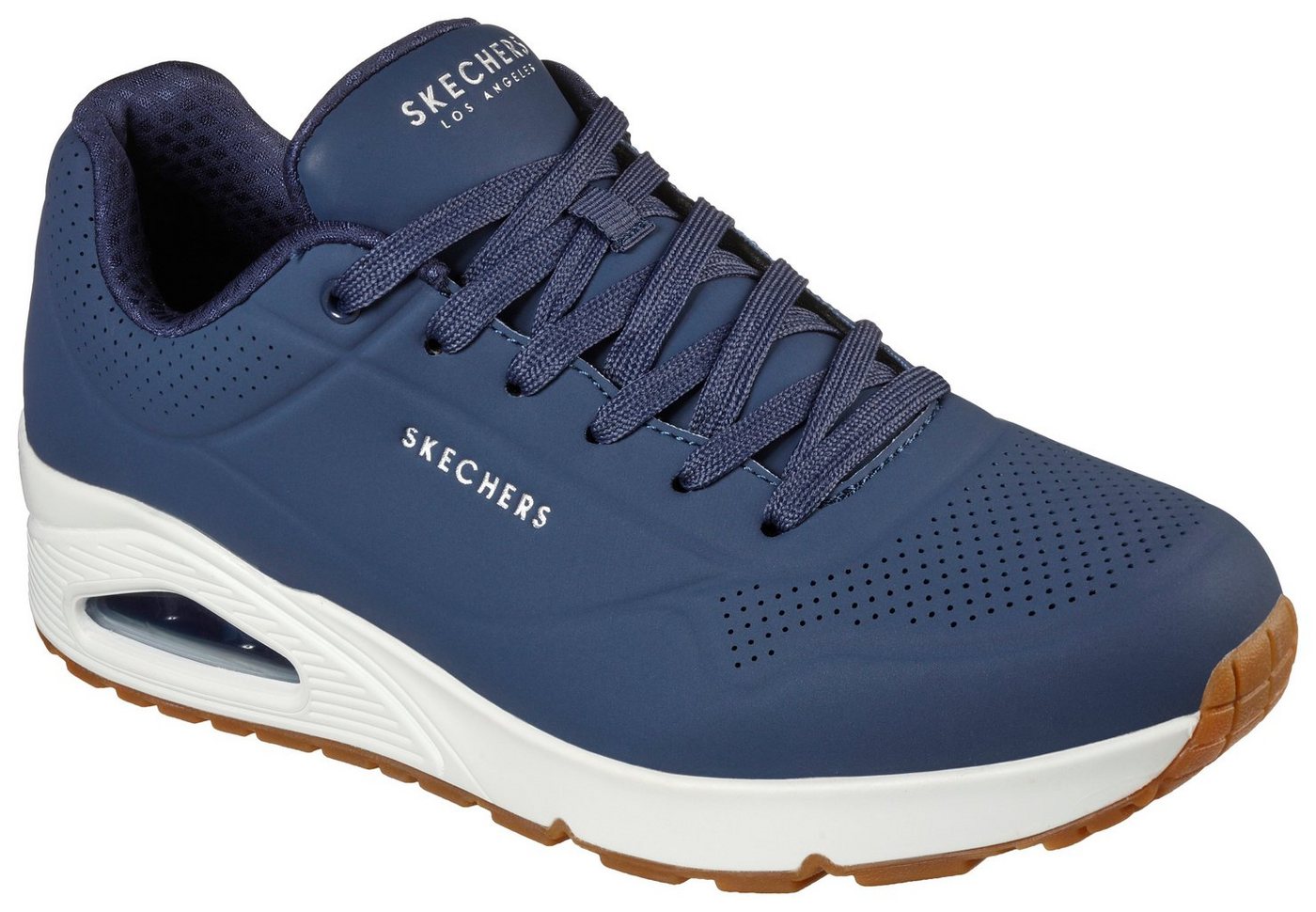 Skechers Uno - Stand on Air Sneaker Freizeitschuh, Halbschuh, Schnürschuh mit Air-Cooled Memory Foam von Skechers