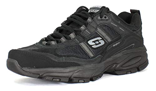 Skechers Vigor 2.0 Trait Herren-Sneaker mit Memory-Schaum, Schwarz, 42.5 EU Weit von Skechers