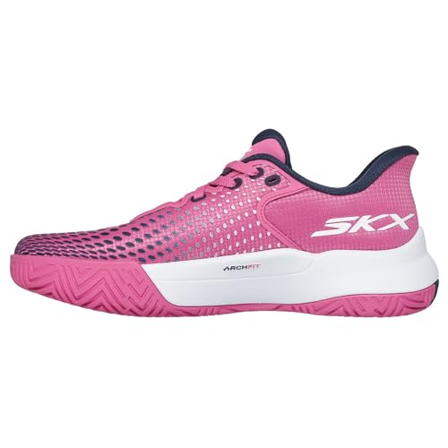 Skechers Viper Court Elite für Damen, pink / grau, 41 EU von Skechers