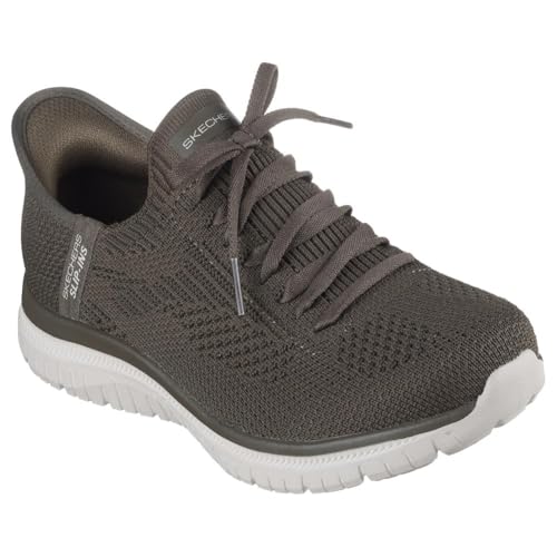 Skechers Women's Hands Free Slip-ins Virtue-Divinty Sneaker, Olive=olv, 41 EU Skechers Women's Hands Free Slip-ins Virtue-Divinty Sneaker, Olive=olv, 41 EU von Skechers