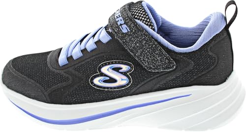 Skechers Mädchen Wave 92 Sneaker, Schwarz, 36 EU von Skechers