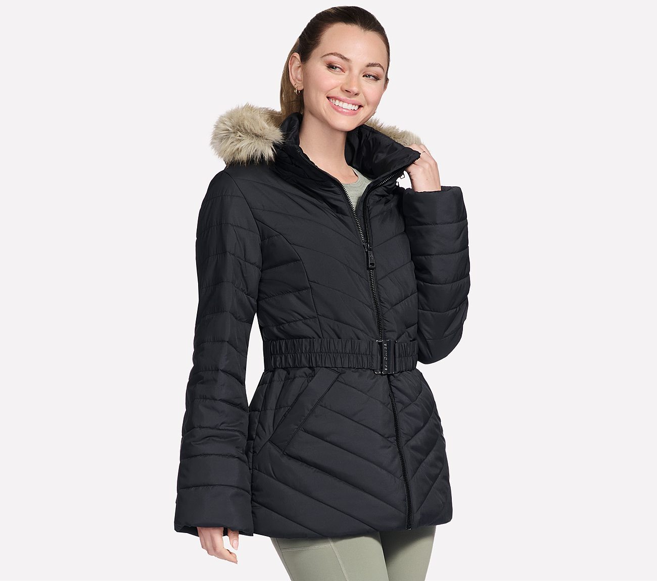 Skechers Winterjacke ON-THE-GO BELTED PARKA von Skechers