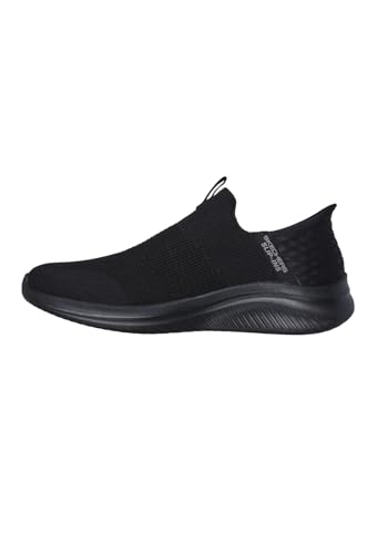 Skechers Damen Ultra Flex 3.0 Cozy Streak Sneaker, Schwarz, 36.5 EU Weit von Skechers