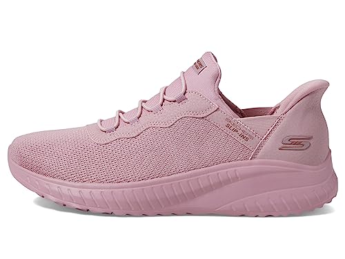 Skechers Women's Bobs Sport Squad Chaos Slip-Ins Rose Low Top Sneaker Shoes 10 von Skechers