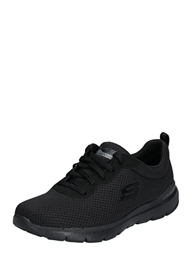 Skechers Damen Flex Appeal 3.0 First Insight Sneaker, Black Mesh Trim, 39.5 EU von Skechers