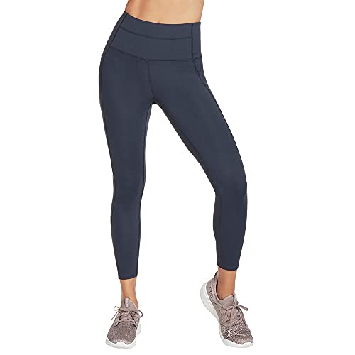 Skechers Women's Gowalk High Waisted 7/8 Leggings, Navy, M von Skechers