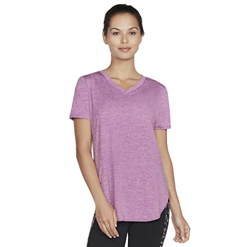 Skechers Women's T-Shirt, Purple, XS von Skechers