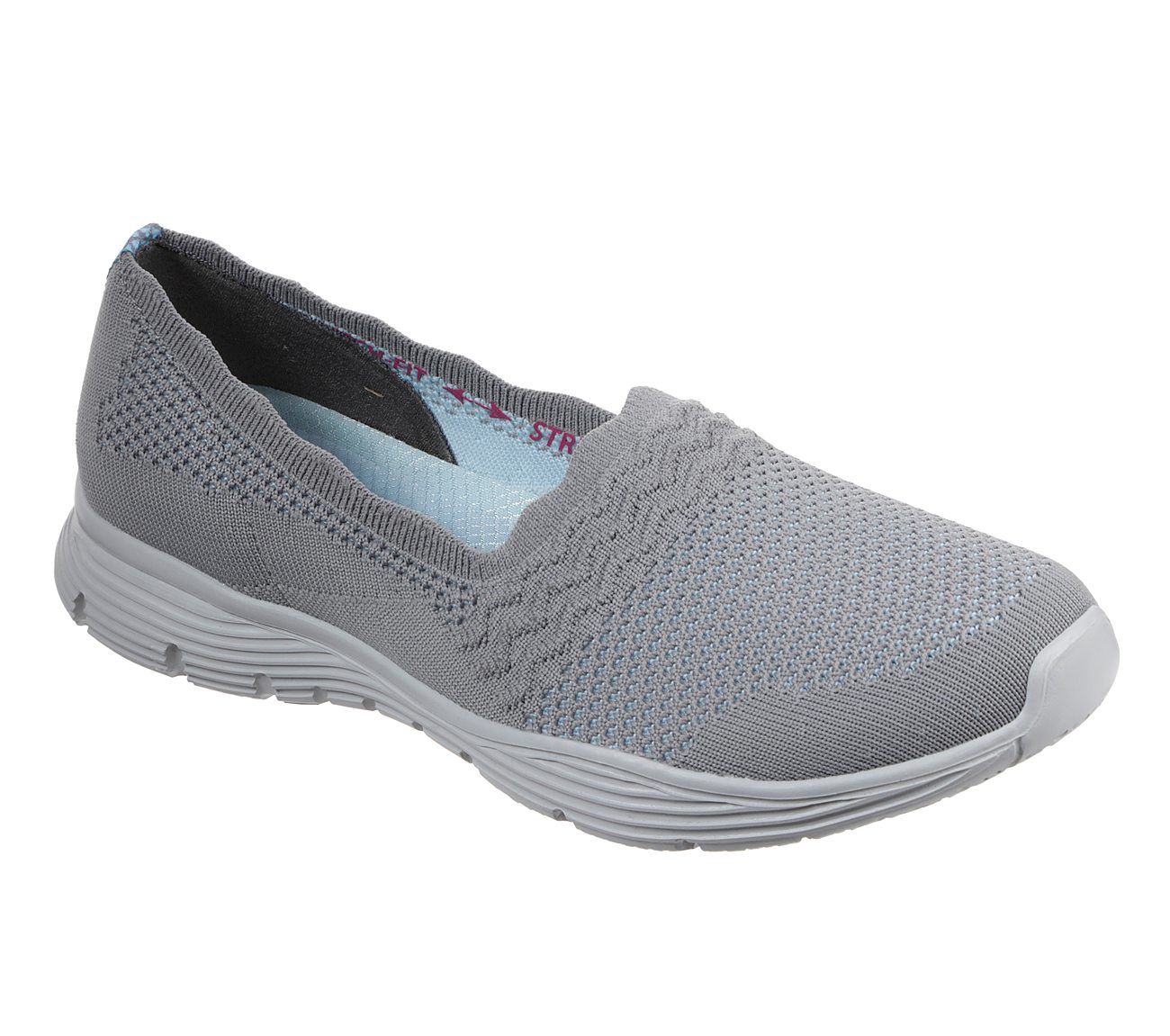 Skechers Womens Modern Comfort SEAGER UMPIRE Slipper Women Grau von Skechers