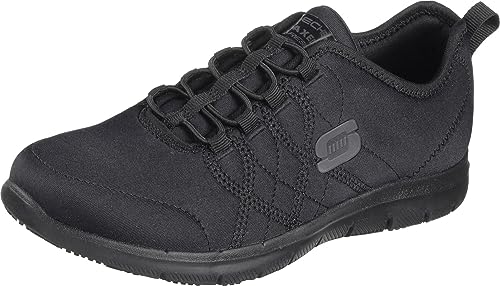 Skechers Damen Ghenter Srelt Arbeitsschuh, Schwarz von Skechers