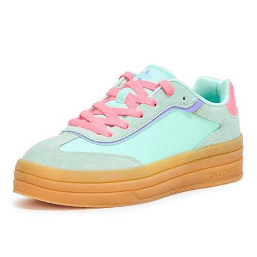 Skechers Zinger Lift Sneaker, Mint/Multi, 38 EU von Skechers