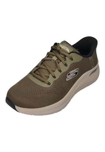 Skechers in Übergröße Arch FIT 2.0 LESTUR 232712WW extra weit OLBK, Größe:48.5 EU von Skechers
