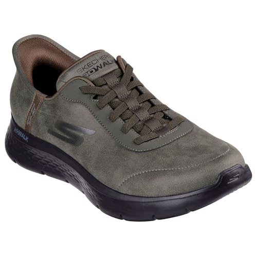 Skechers in Übergröße GO Walk Flex Hands UP 216326 OLV, Größe:48 EU von Skechers
