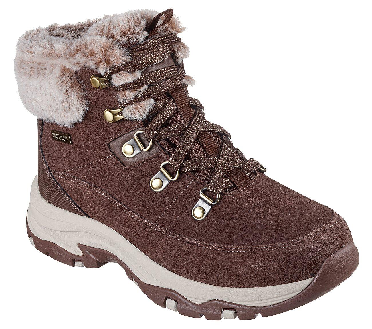 TREGO - SNOW WORRIES Braun - Gr. - 38 von Skechers
