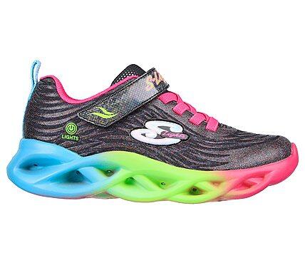 TWISTY BRIGHTS - COLOR RADIANT Schwarz - Gr. - 35 von Skechers