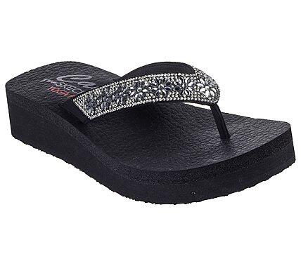 VINYASA - WILD DAISIES Schwarz - Gr. - 41 von Skechers