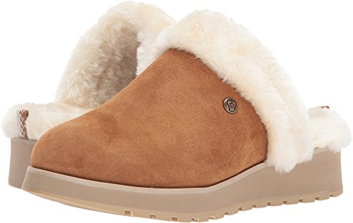 Skechers Ladies Keepsakes HIGH Snow Magic Chestnut Wedge Slippers 31245/CSNT-UK 7 (EU 40) von Skechers