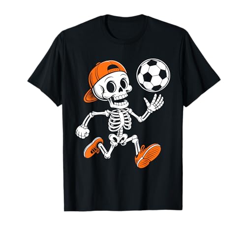 Skelett Fußball Shirt Ball Erwachsene Männer Teenager Junge Kinder Halloween T-Shirt Skelett Fußball Shirt Ball Erwachsene Männer Teenager Junge Kinder Halloween T-Shirt von Skeleton Soccer Football Player Shirts