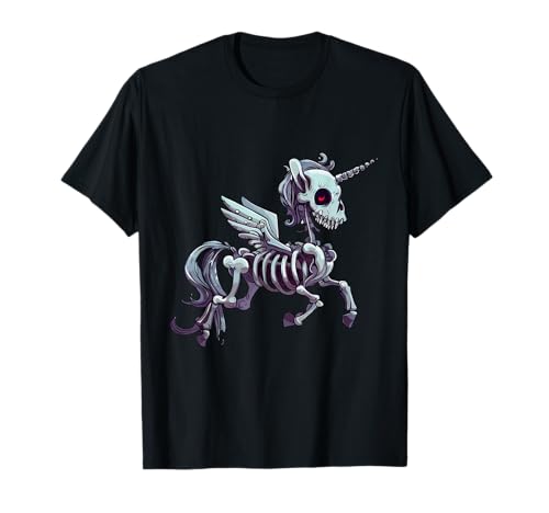 Lustiges Skelett Einhorn Liebhaber Gruseliges Halloween Kostüm Mädchen T-Shirt Lustiges Skelett Einhorn Liebhaber Gruseliges Halloween Kostüm Mädchen T-Shirt von Skeleton Unicorn Halloween Co.