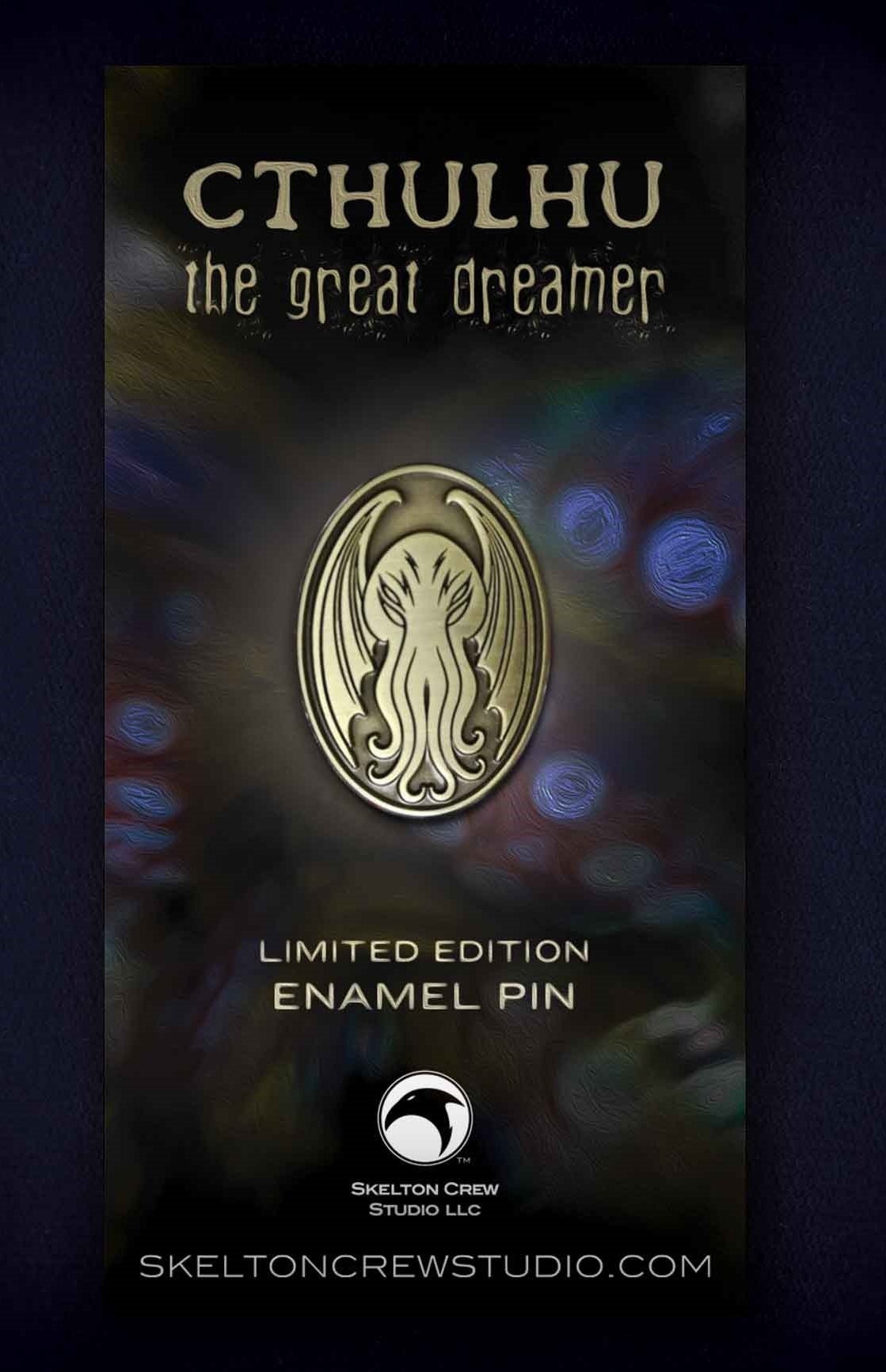Limitierte Edition Cthulhu Der Große Träumer Pin Limitierte Edition Cthulhu Der Große Träumer Pin von SkeltonCrewStudioLLC