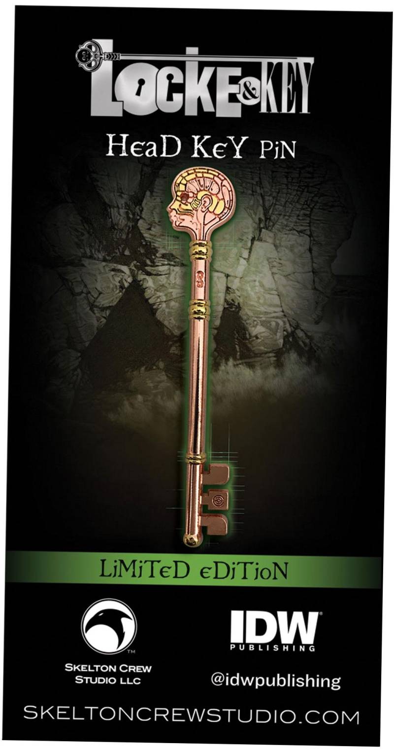 Locke & Key Limited Edition Kopf Schlüsselstift Locke & Key Limited Edition Kopf Schlüsselstift von SkeltonCrewStudioLLC