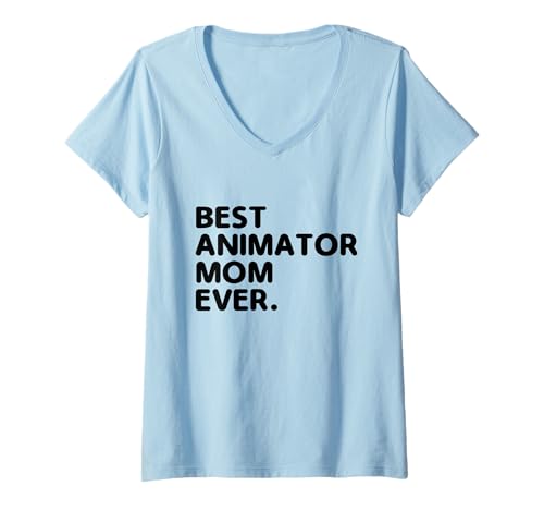 Damen Beste Animatorin Mama aller Zeiten Animation Draw Animate Storytelling T-Shirt mit V-Ausschnitt Damen Beste Animatorin Mama aller Zeiten Animation Draw Animate Storytelling T-Shirt mit V-Ausschnitt von Sketching Animation Gifts For Drawing Animators