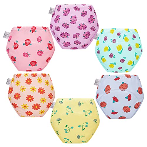 Skhls Baby Trainingshosen Töpfchen Unterwäsche Toilettentraining Höschen für Kinder 6er pack 5 Jahre von Skhls