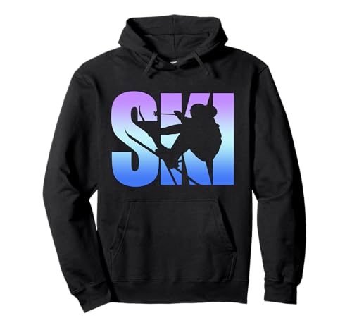 Ski, Skifahren, Skifahrer, Herren, Damen, Kinder, Jungen, Mädchen, Wintersport. Pullover Hoodie Ski, Skifahren, Skifahrer, Herren, Damen, Kinder, Jungen, Mädchen, Wintersport. Pullover Hoodie von Ski Gifts by Art Like Wow