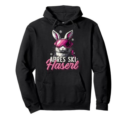 Apres Ski Haserl Skihaserl Skifahrerin Party Crew Damen Pullover Hoodie von Ski Wintersport Apres Ski Skihasen Bekleidung