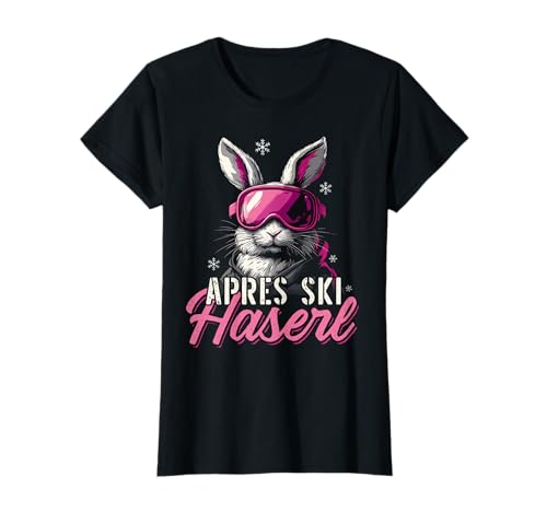 Apres Ski Haserl Skihaserl Skifahrerin Party Crew Damen T-Shirt von Ski Wintersport Apres Ski Skihasen Bekleidung