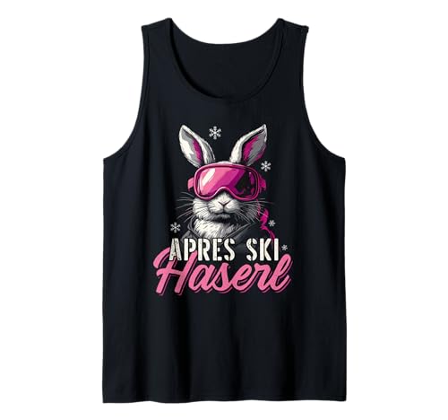 Apres Ski Haserl Skihaserl Skifahrerin Party Crew Damen Tank Top von Ski Wintersport Apres Ski Skihasen Bekleidung